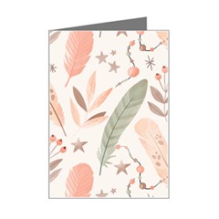 Boho Pattern Mini Greeting Card by designsbymallika