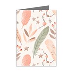 Boho Pattern Mini Greeting Card Left