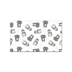 Cute Seamless Pattern With Koala Panda Bear Sticker Rectangular (10 Pack) by Wegoenart