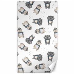 Cute Seamless Pattern With Koala Panda Bear Canvas 40  X 72  by Wegoenart