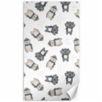 Cute Seamless Pattern With Koala Panda Bear Canvas 40  x 72  39.28 x69.23  Canvas - 1