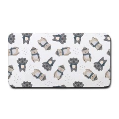 Cute Seamless Pattern With Koala Panda Bear Medium Bar Mat by Wegoenart