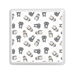 Cute Seamless Pattern With Koala Panda Bear Memory Card Reader (square) by Wegoenart