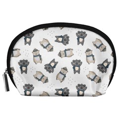 Cute Seamless Pattern With Koala Panda Bear Accessory Pouch (large)