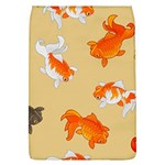 Gold Fish Seamless Pattern Background Removable Flap Cover (L) Front