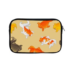 Gold Fish Seamless Pattern Background Apple MacBook Pro 13  Zipper Case