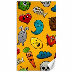 Graffiti Characters Seamless Ornament Canvas 40  X 72  by Wegoenart