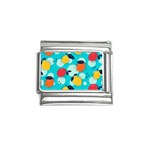 Pop Art Style Citrus Seamless Pattern Italian Charm (9mm) Front