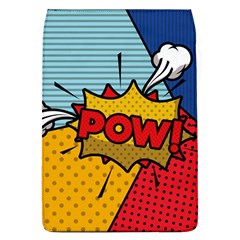 Pow Word Pop Art Style Expression Vector Removable Flap Cover (l) by Wegoenart