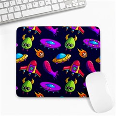 Space Pattern Large Mousepad by Wegoenart