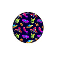 Space Pattern Hat Clip Ball Marker (10 Pack) by Wegoenart