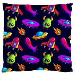 Space Pattern Standard Flano Cushion Case (two Sides) by Wegoenart