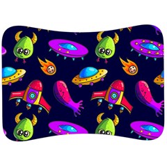 Space Pattern Velour Seat Head Rest Cushion by Wegoenart