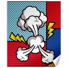 Rays Smoke Pop Art Style Vector Illustration Canvas 16  X 20  by Wegoenart