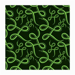 Snakes Seamless Pattern Medium Glasses Cloth (2 Sides) by Wegoenart