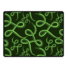 Snakes Seamless Pattern Fleece Blanket (small) by Wegoenart