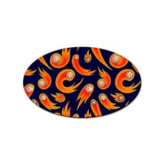 Space Patterns Pattern Sticker Oval (10 Pack)