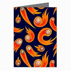 Space Patterns Pattern Greeting Cards (pkg Of 8) by Wegoenart