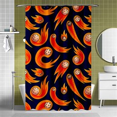 Space Patterns Pattern Shower Curtain 48  X 72  (small)  by Wegoenart