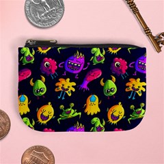 Space Patterns Mini Coin Purse by Wegoenart