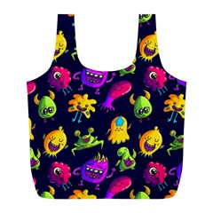 Space Patterns Full Print Recycle Bag (l) by Wegoenart