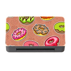 Doughnut Doodle Colorful Seamless Pattern Memory Card Reader With Cf by Wegoenart