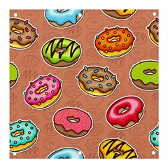 Doughnut Doodle Colorful Seamless Pattern Banner And Sign 3  X 3  by Wegoenart