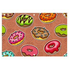 Doughnut Doodle Colorful Seamless Pattern Banner And Sign 6  X 4  by Wegoenart