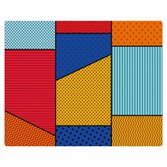 Dotted Colors Background Pop Art Style Vector Double Sided Flano Blanket (medium)  by Wegoenart