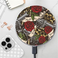 Seamless Vector Pattern Wireless Charger by Wegoenart