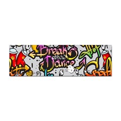 Hip Hop Background Sticker Bumper (10 Pack)