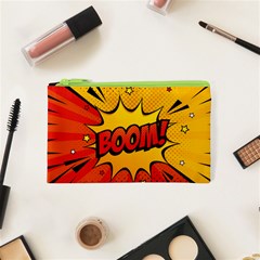 Explosion Boom Pop Art Style Cosmetic Bag (xs) by Wegoenart