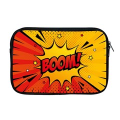 Explosion Boom Pop Art Style Apple Macbook Pro 17  Zipper Case by Wegoenart