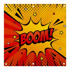 Explosion Boom Pop Art Style Banner And Sign 3  X 3  by Wegoenart