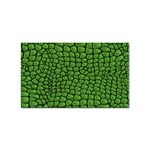 Seamless Pattern Crocodile Leather Sticker (Rectangular) Front