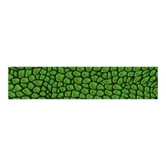 Seamless Pattern Crocodile Leather Velvet Scrunchie by Wegoenart