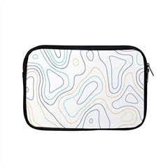 Abstract Colorful Topographic Map Design Vector Apple Macbook Pro 15  Zipper Case by Wegoenart