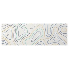 Abstract Colorful Topographic Map Design Vector Banner And Sign 12  X 4  by Wegoenart