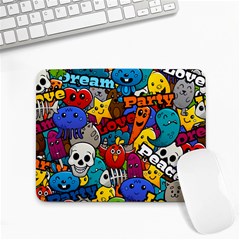 Graffiti Characters Seamless Pattern Small Mousepad