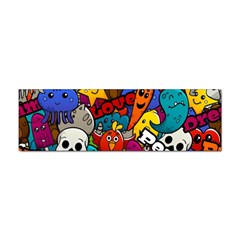 Graffiti Characters Seamless Pattern Sticker Bumper (10 Pack) by Wegoenart