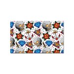 Full Color Flash Tattoo Patterns Sticker Rectangular (100 pack) Front