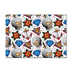 Full Color Flash Tattoo Patterns Sticker A4 (10 Pack) by Wegoenart