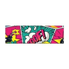 Comic Colorful Seamless Pattern Sticker (bumper)