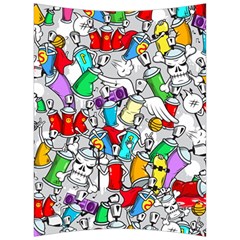 Graffit Characters Seamless Pattern Art Back Support Cushion