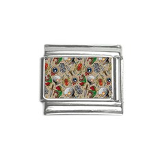 Tattoo Pattern Italian Charm (9mm)