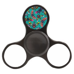 Vintage Colorful Insects Seamless Pattern Finger Spinner by Wegoenart