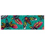 Vintage Colorful Insects Seamless Pattern Banner and Sign 12  x 4  Front