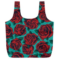 Vintage Floral Colorful Seamless Pattern Full Print Recycle Bag (xxl)