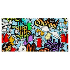 Graffiti Characters Seamless Patterns Banner And Sign 8  X 4 