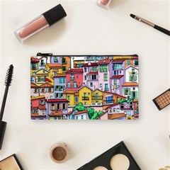 Menton Old Town France Cosmetic Bag (small) by Wegoenart